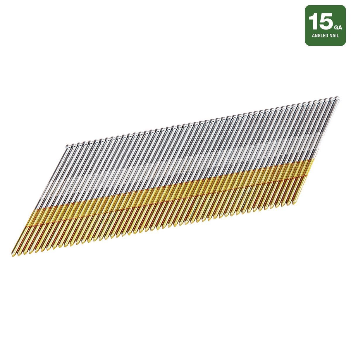2 in. 15 GA Galvanized Finish Nails, 1000-Pack W22717