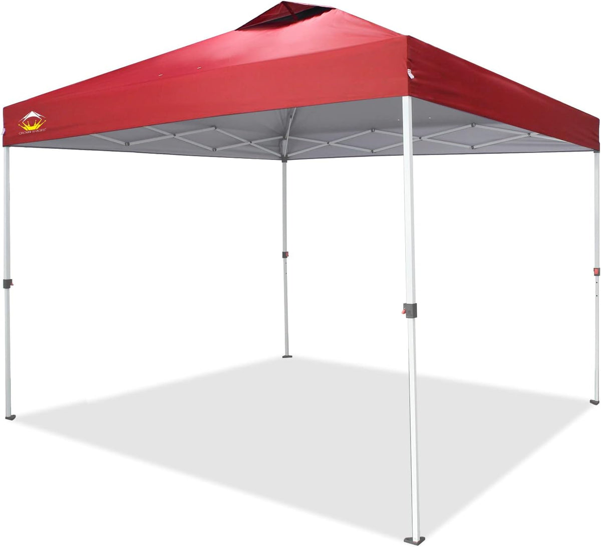 10x10 Pop up Canopy Tent with Wheeled Carry Bag D408