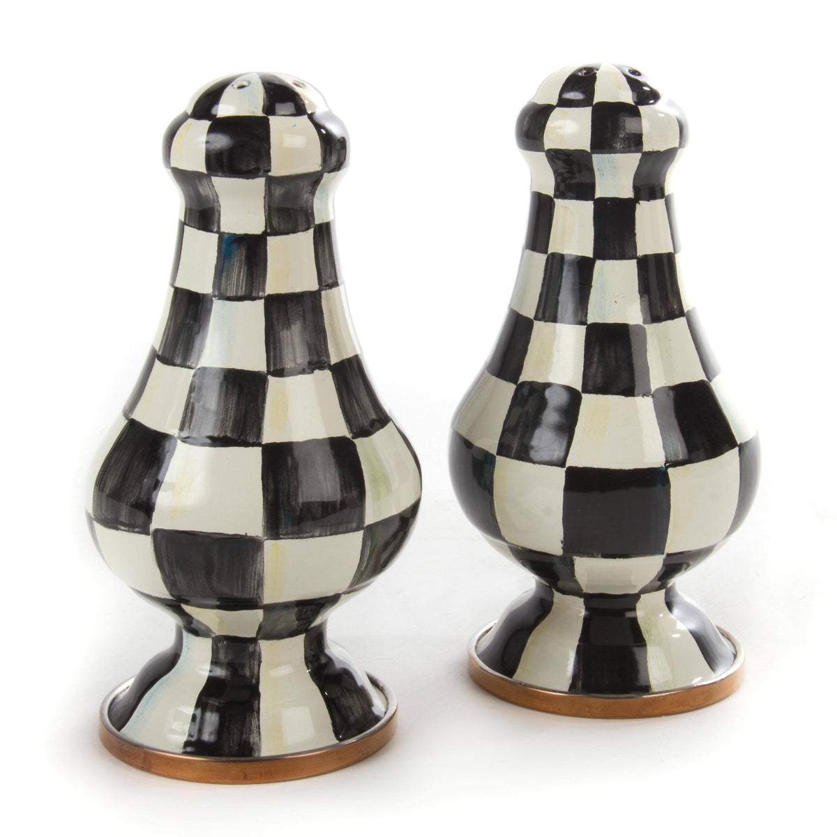 Enamel Salt & Pepper Shakers K915