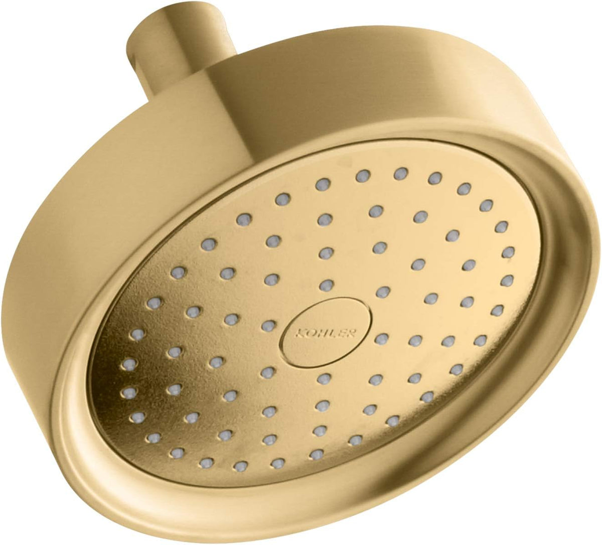 Vibrant Brushed Moderne Brass Showerhead F191