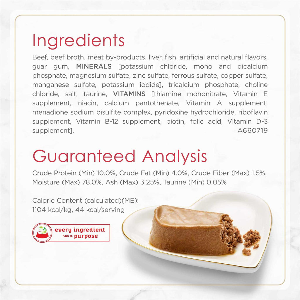 Tender Beef Entree Wet Cat Food N52547