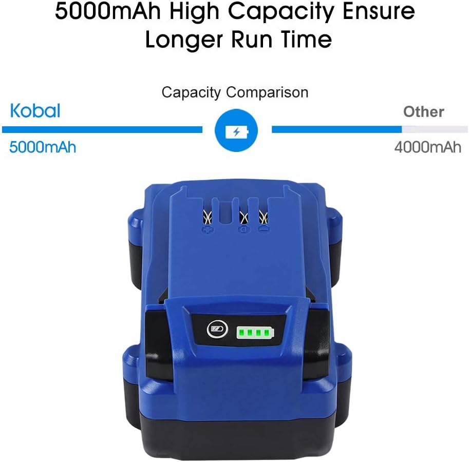 24V 5.0Ah Lithium Ion Replacement Battery Pack of 2 Y296
