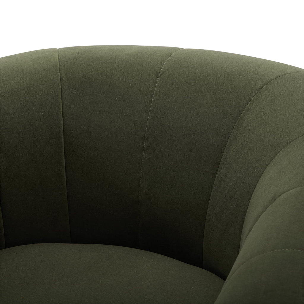 Curved Swivel Chair O6061