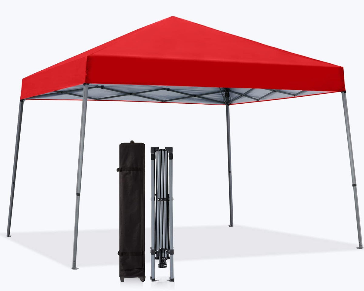 Portable Pop Up Canopy Tent 8x8 White Z94353