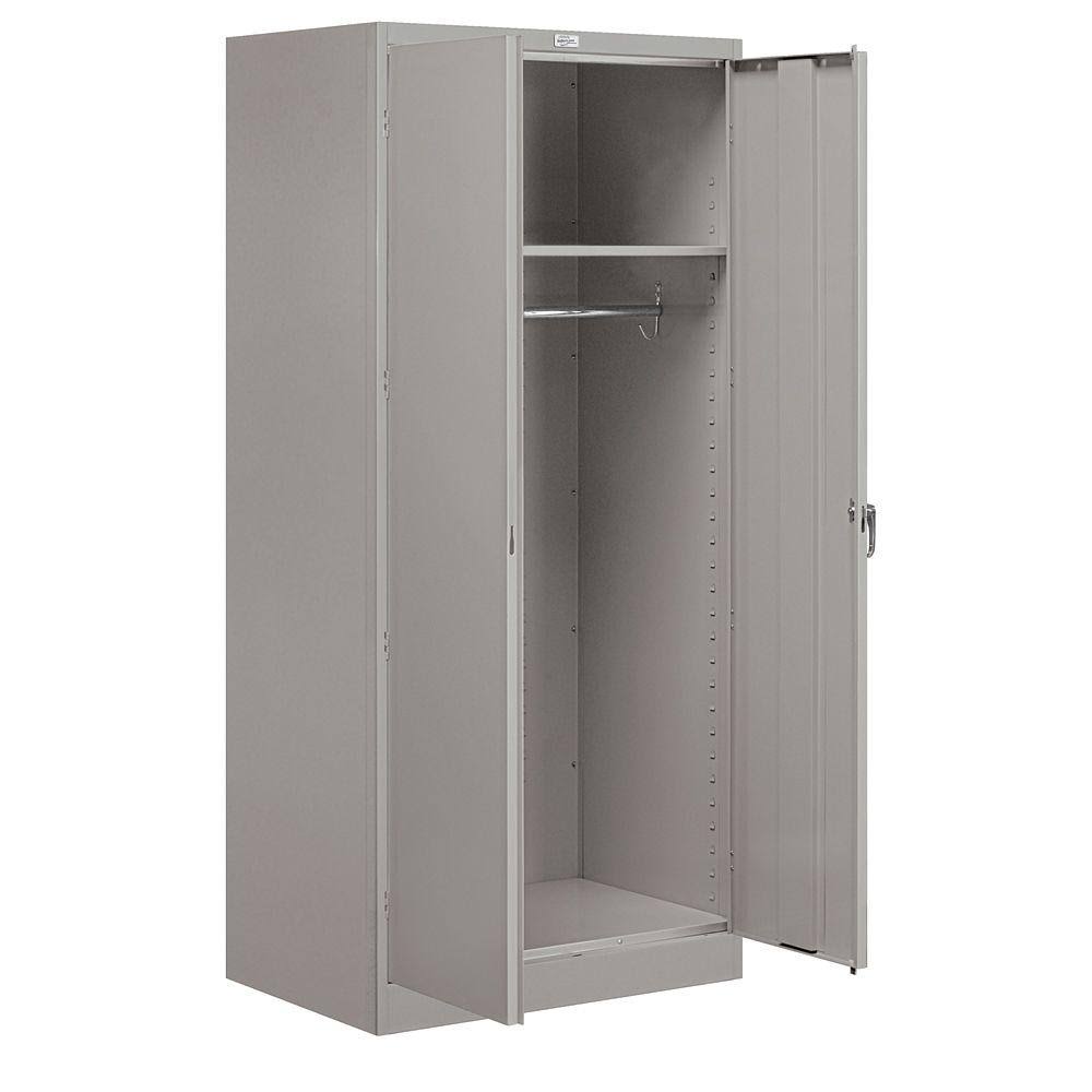 Gray Storage Cabinet J1257