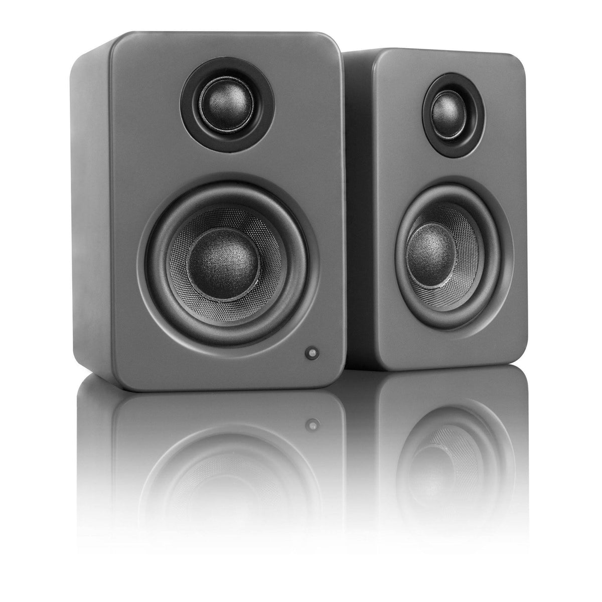 Matte Gray Powered Desktop Speakers U57620
