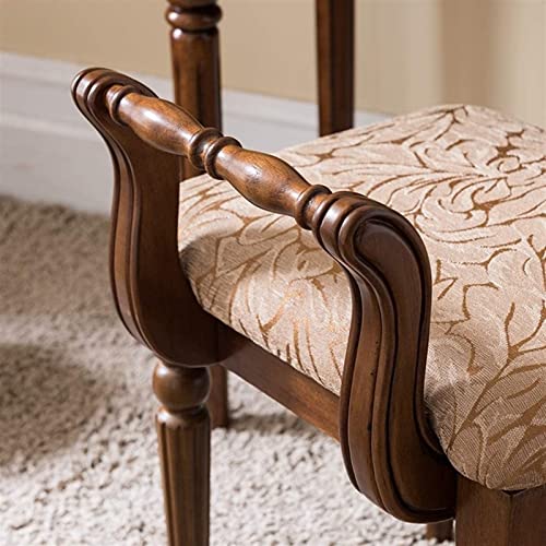 Vanity Stool Chair with Backrest Y705