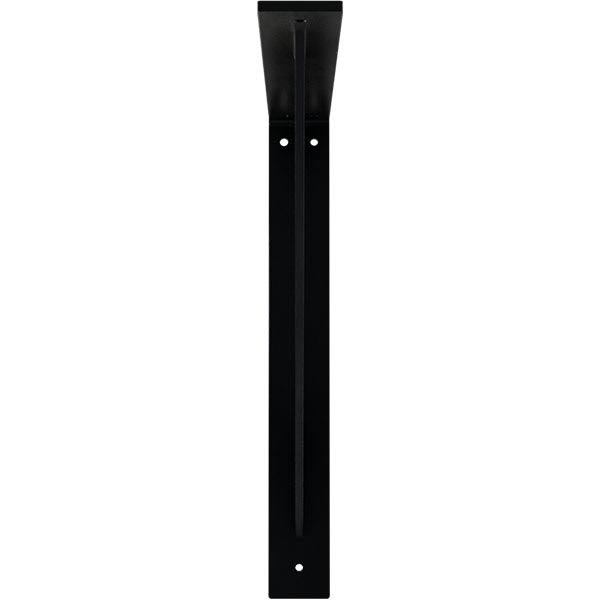 Traditional Steel Bracket, Powder Coated Black M153932