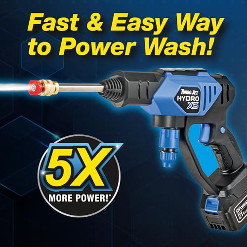 Portable Cordless Pressure Washer with 6-in-1 Nozzle Z867687