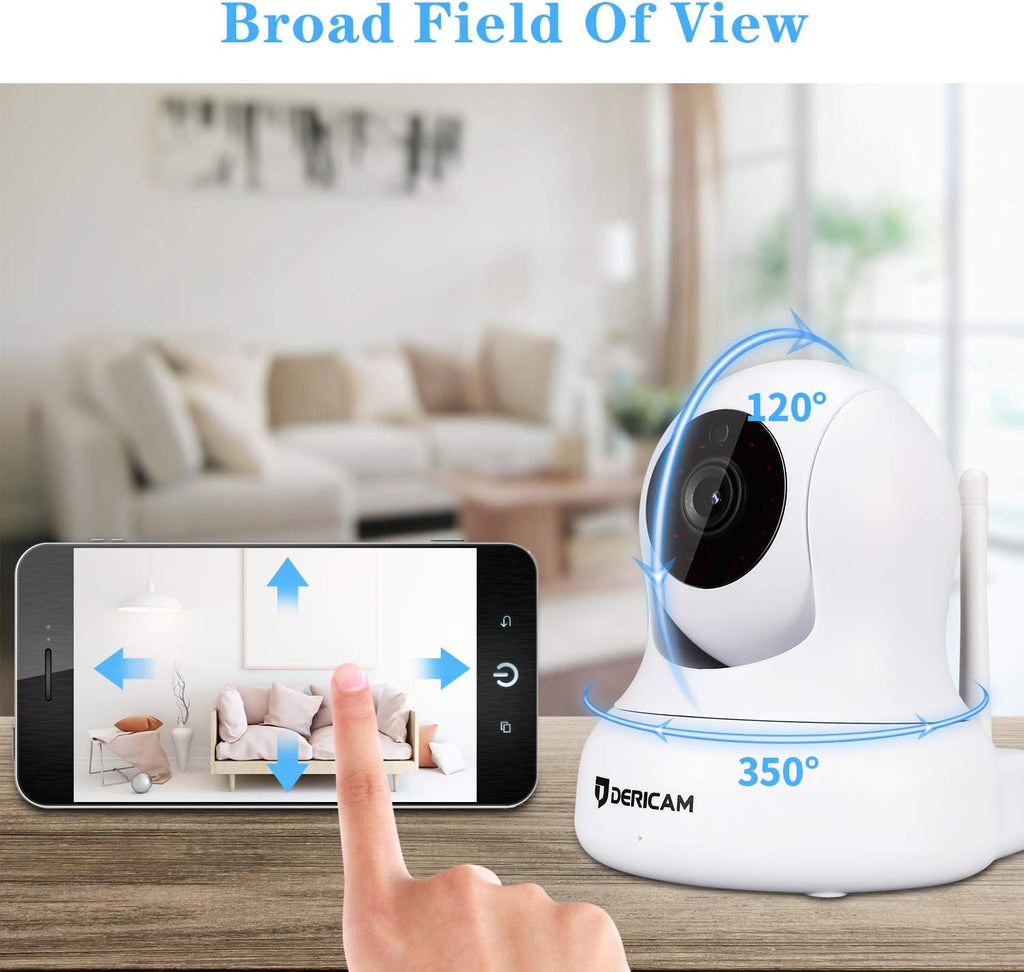 White 1080P Home Security Camera W594744