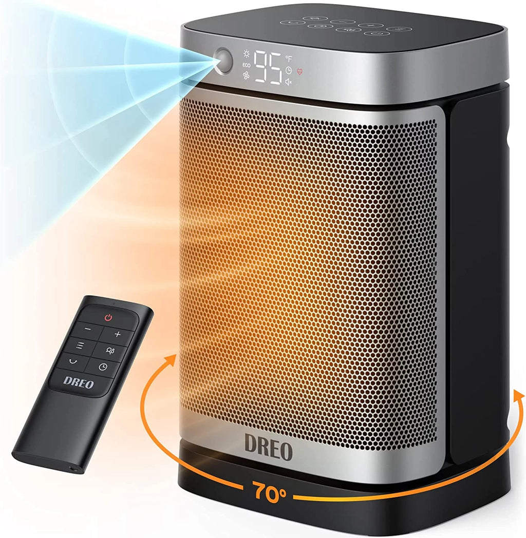 1500W Electric Space Heater with Oscillating and Remote Control J476327