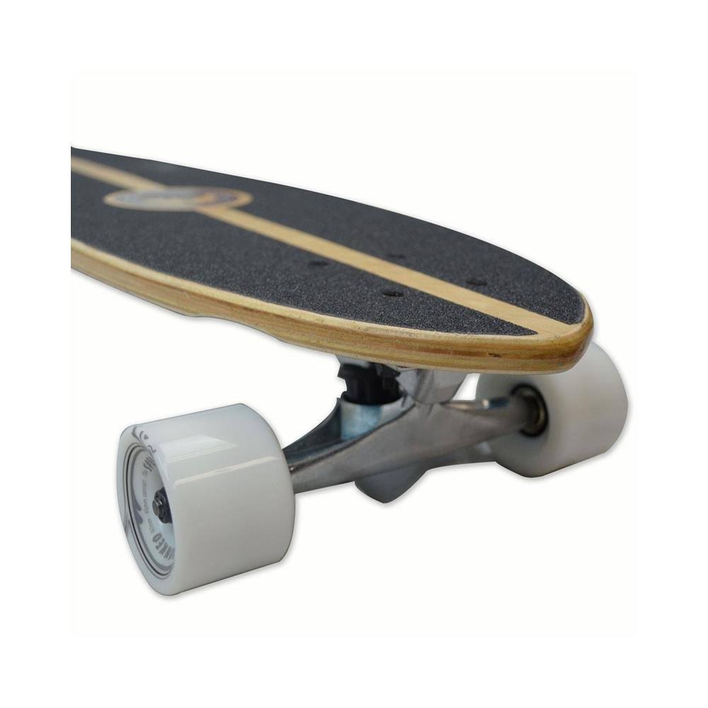 White Slimkick Longboard Complete Z392