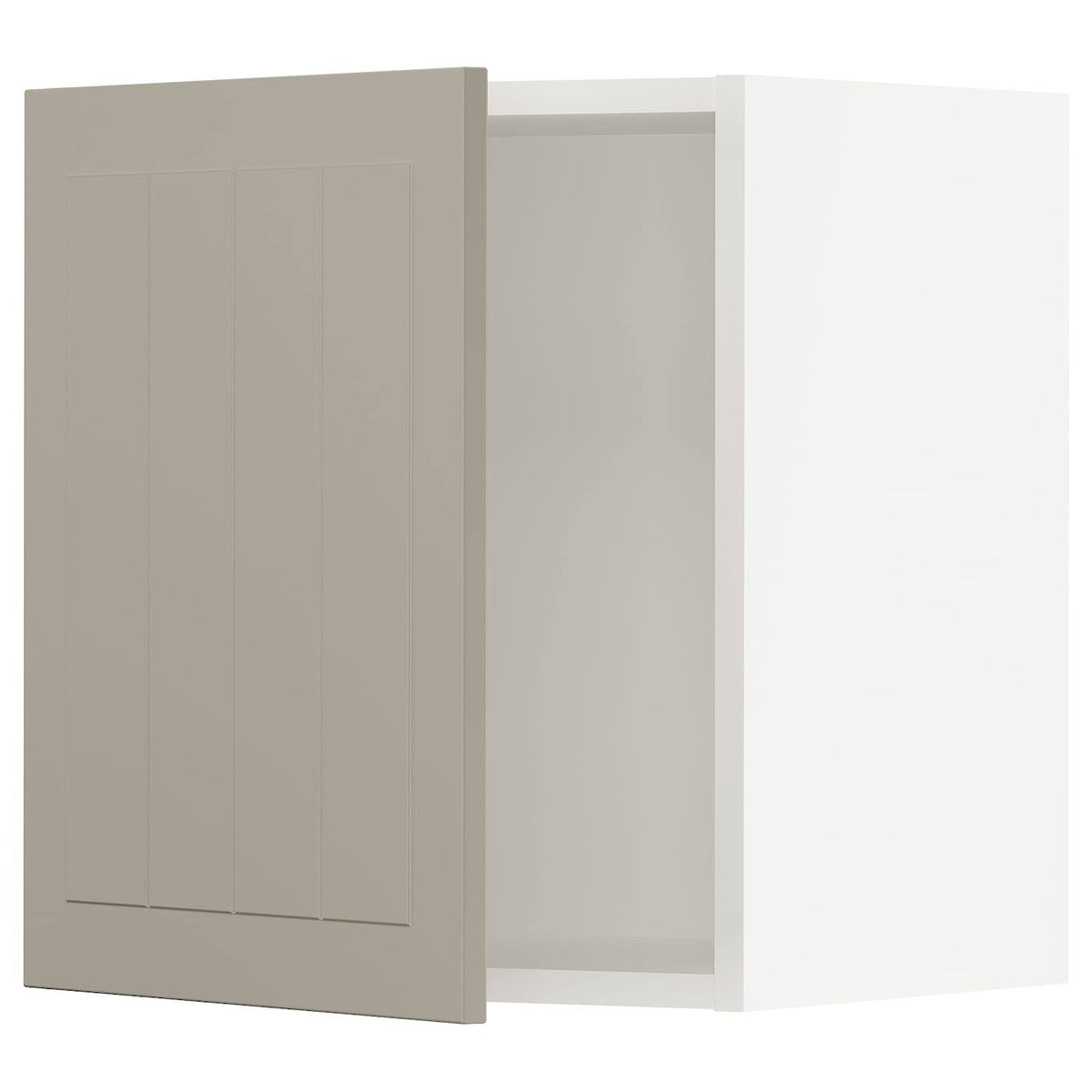 Wall Cabinet, White/Beige, 18x15x20 C215862