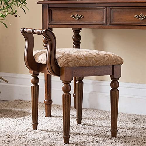 Vanity Stool Chair with Backrest Y705