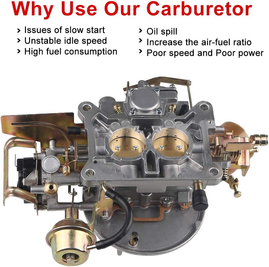 2100 A800 Carburetor Ford 289 302 351 Cu Jeep Engine Two 2 Barrel Carb with Electric Choke A179100