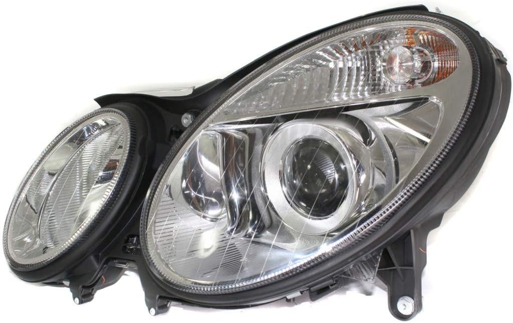 Passenger Side Halogen Headlight Assembly for Mercedes-Benz E500 2003-2006 Sedan D588