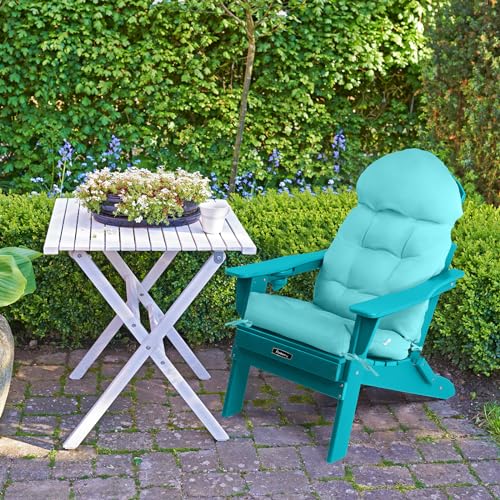 Set of 4 Waterproof High Back Patio Chair Cushions D297