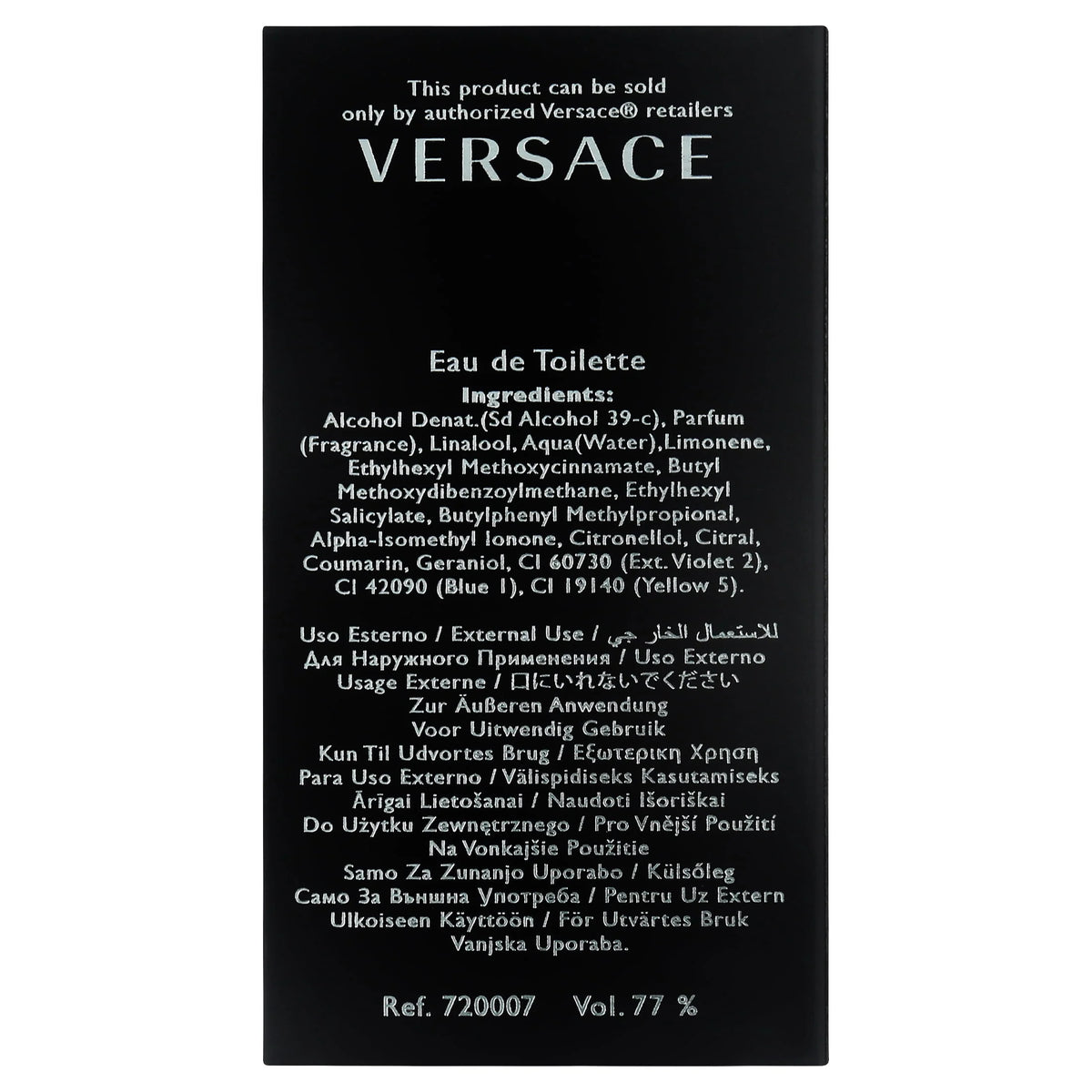Eau de Toilette 3.4 Oz Q712
