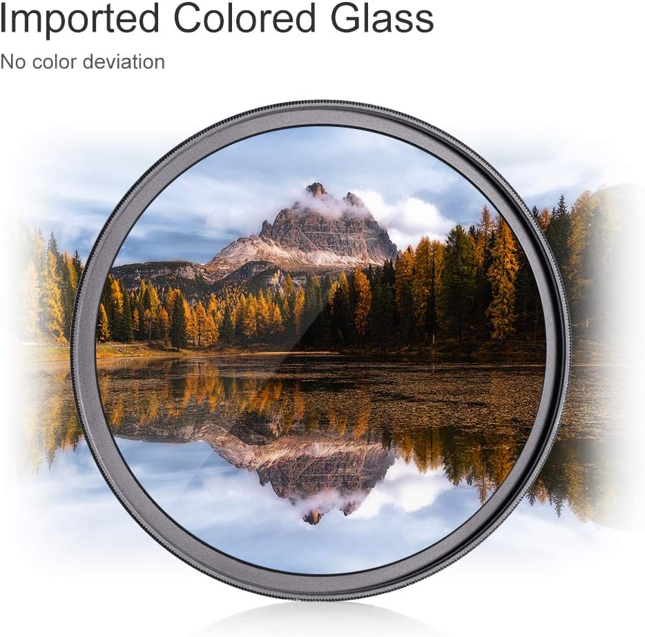 46mm ND8 ND64 CPL Circular Polarizer Filter Kit with Multi-Layer Coatings, Pack of 2 P17713