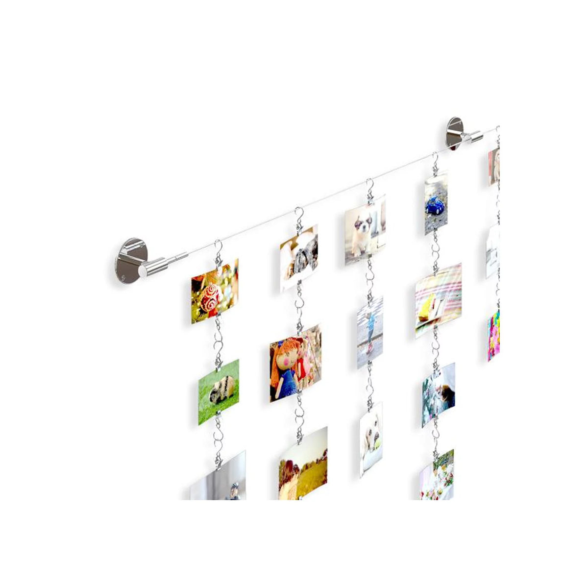 Picture Hanging Kit with 48 Wire Photo Clips V18646