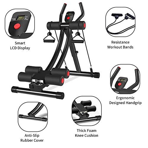 Foldable Abdominal Trainer W8110