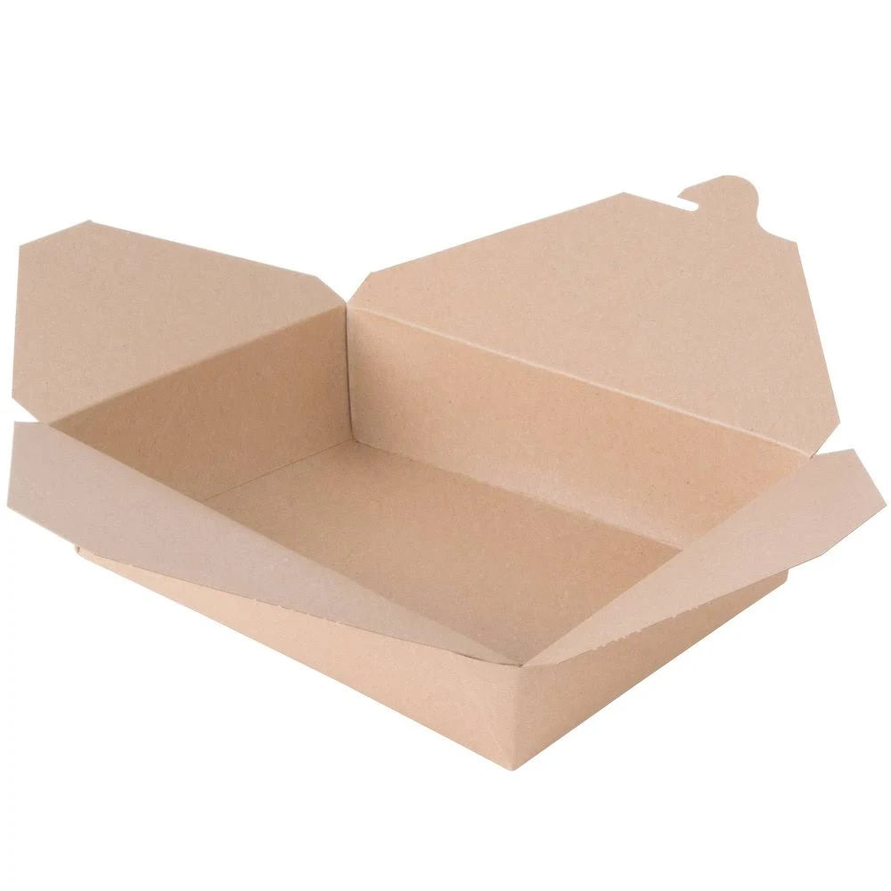 Kraft Microwavable Paper #2 Take-Out Container 200/Case G5334