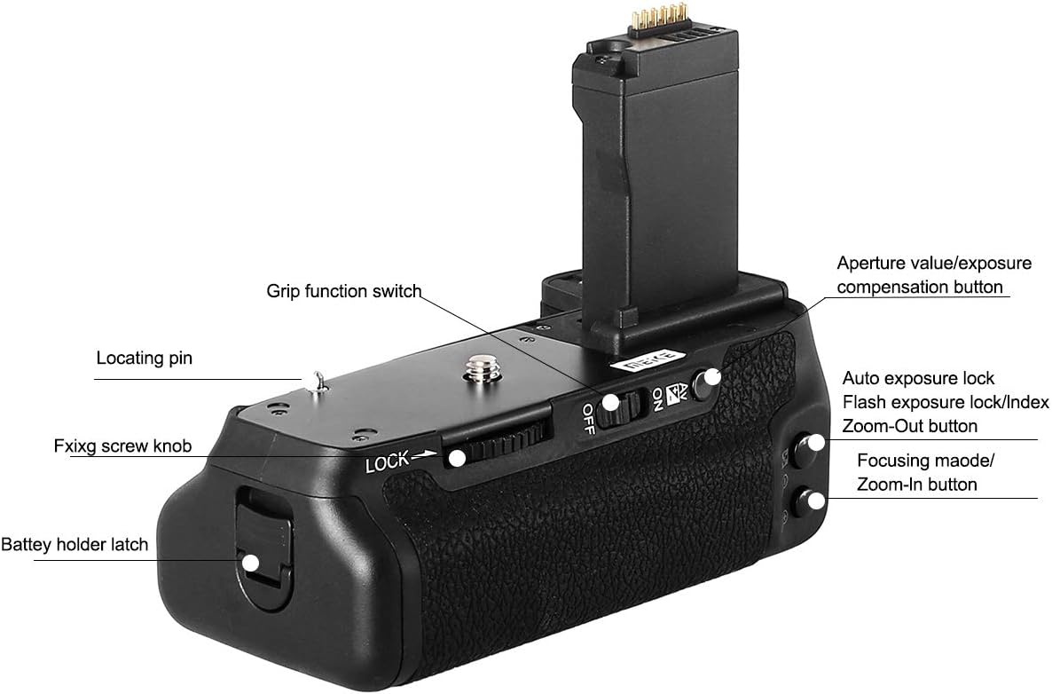 Battery Grip with Remote Control Vertical-Shooting Function M863