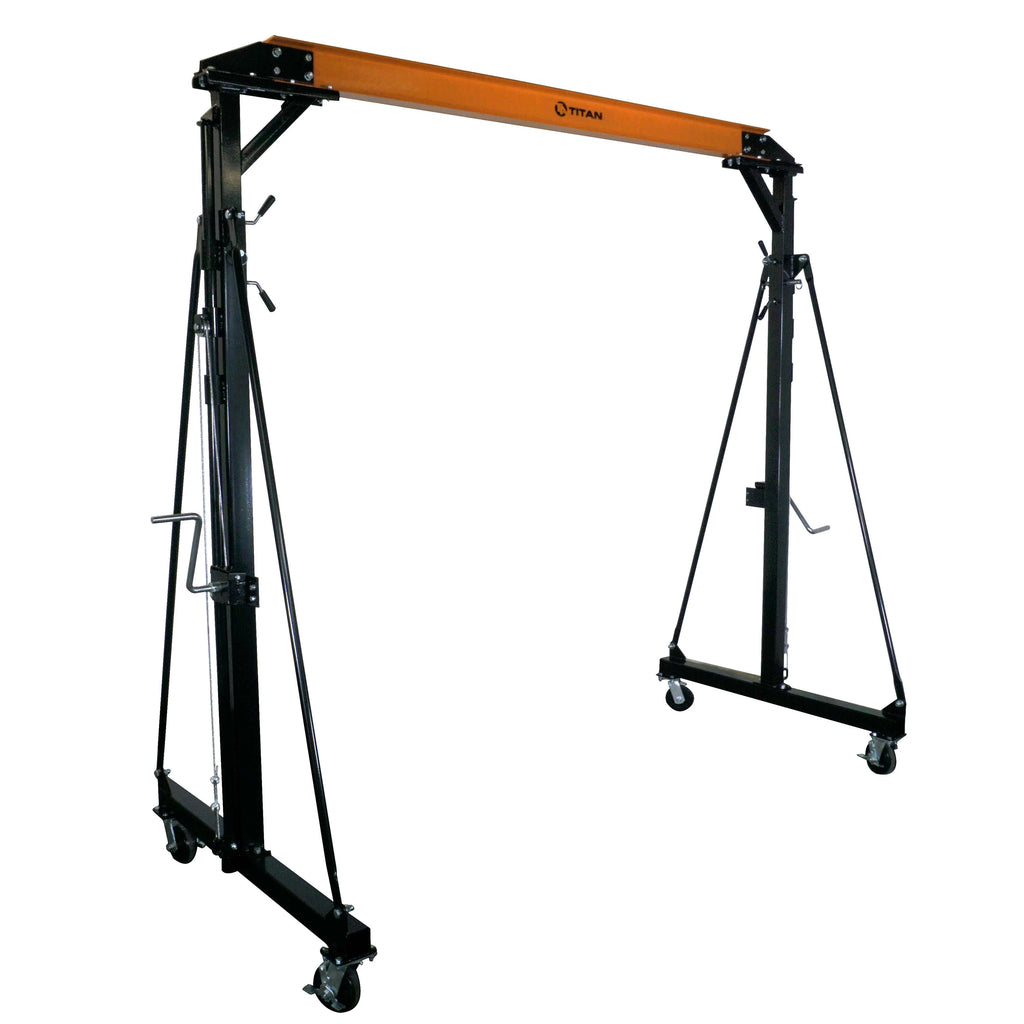 1 Ton Telescoping Gantry Crane, Frame Only, 2,000 LB Z34327