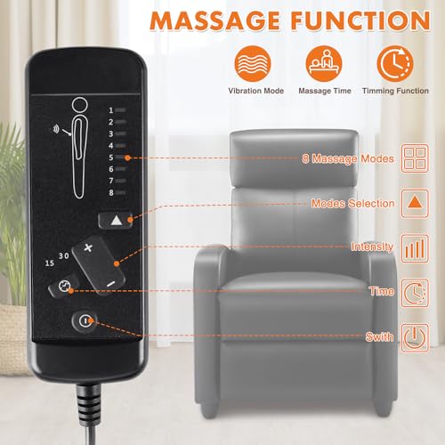 Reclining Accent Chair with Massage & Heating Function I5601