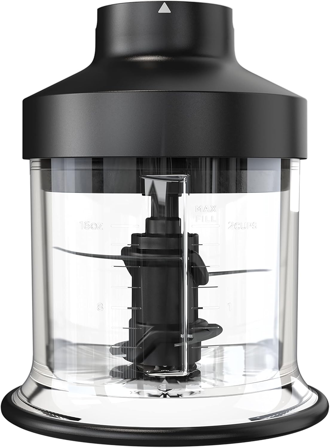 Black 3-Cup Food Processor Bowl L5827