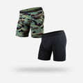 Black Camo 2 Pack Boxer Brief S821