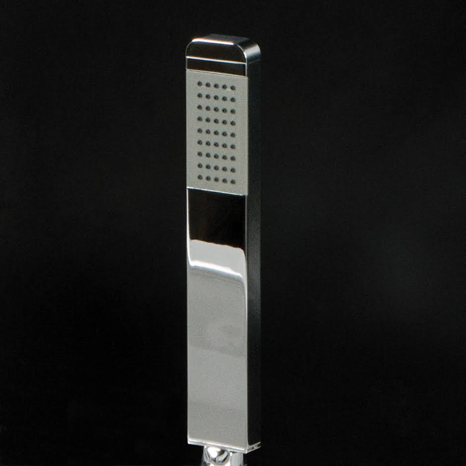 Brushed Nickel Hand-Held Shower Head with 59-Inch Hose C26704