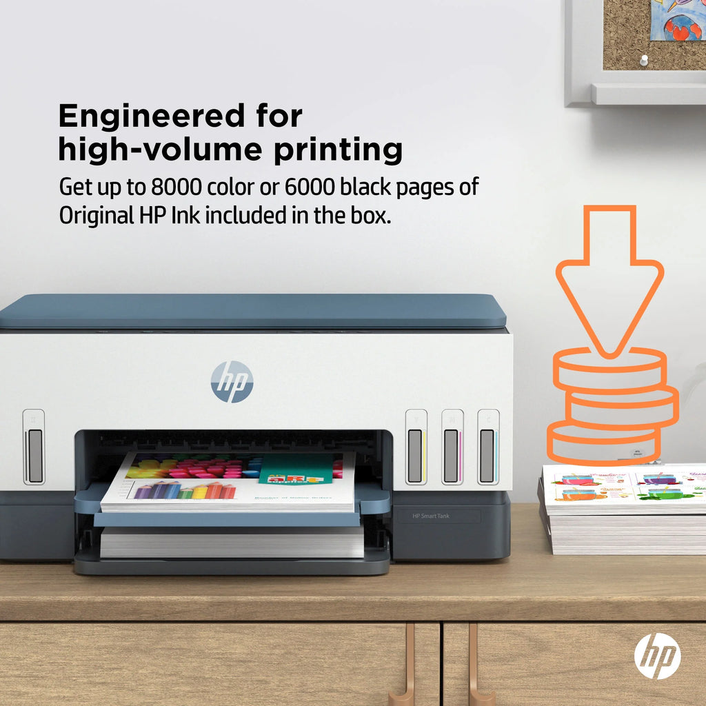 Smart Tank All-in-One InkJet Printer, Color, Print, Scan, Copy B659