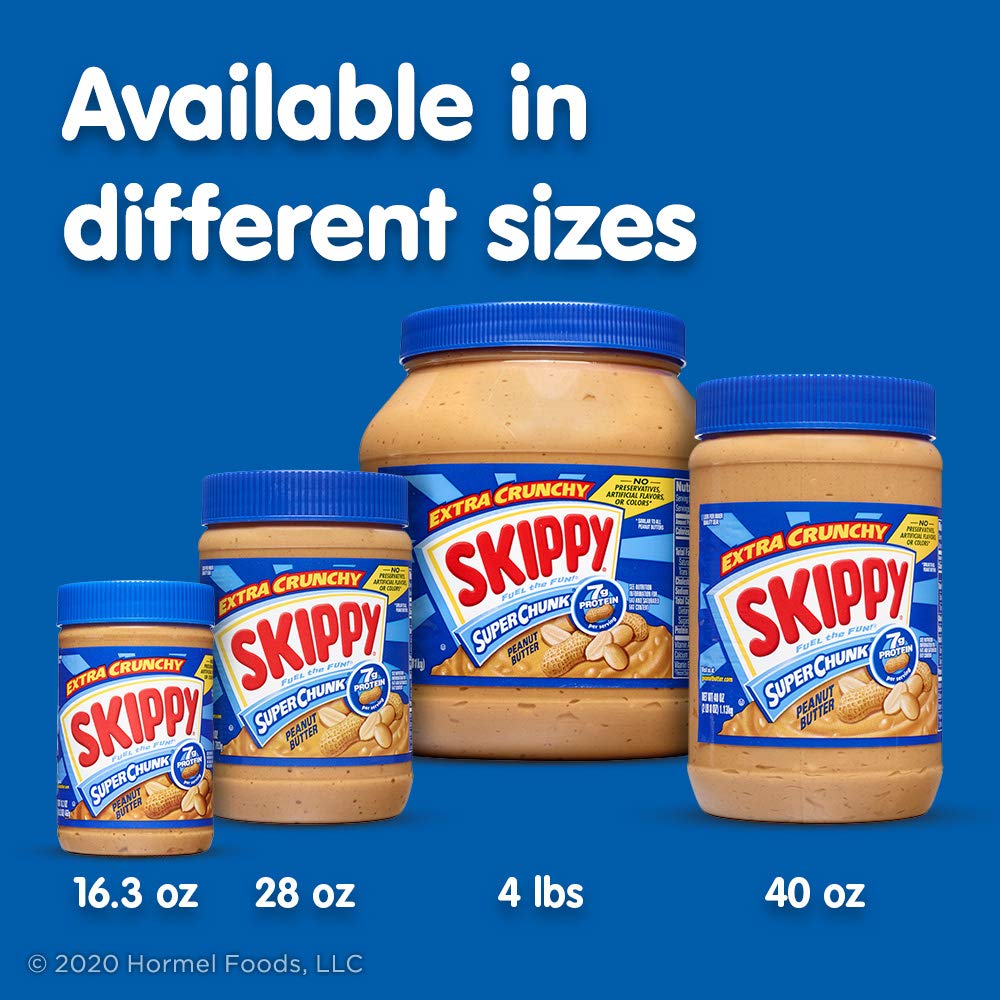 Super Chunky Peanut Butter, 40 Ounce Twin Pack B9656