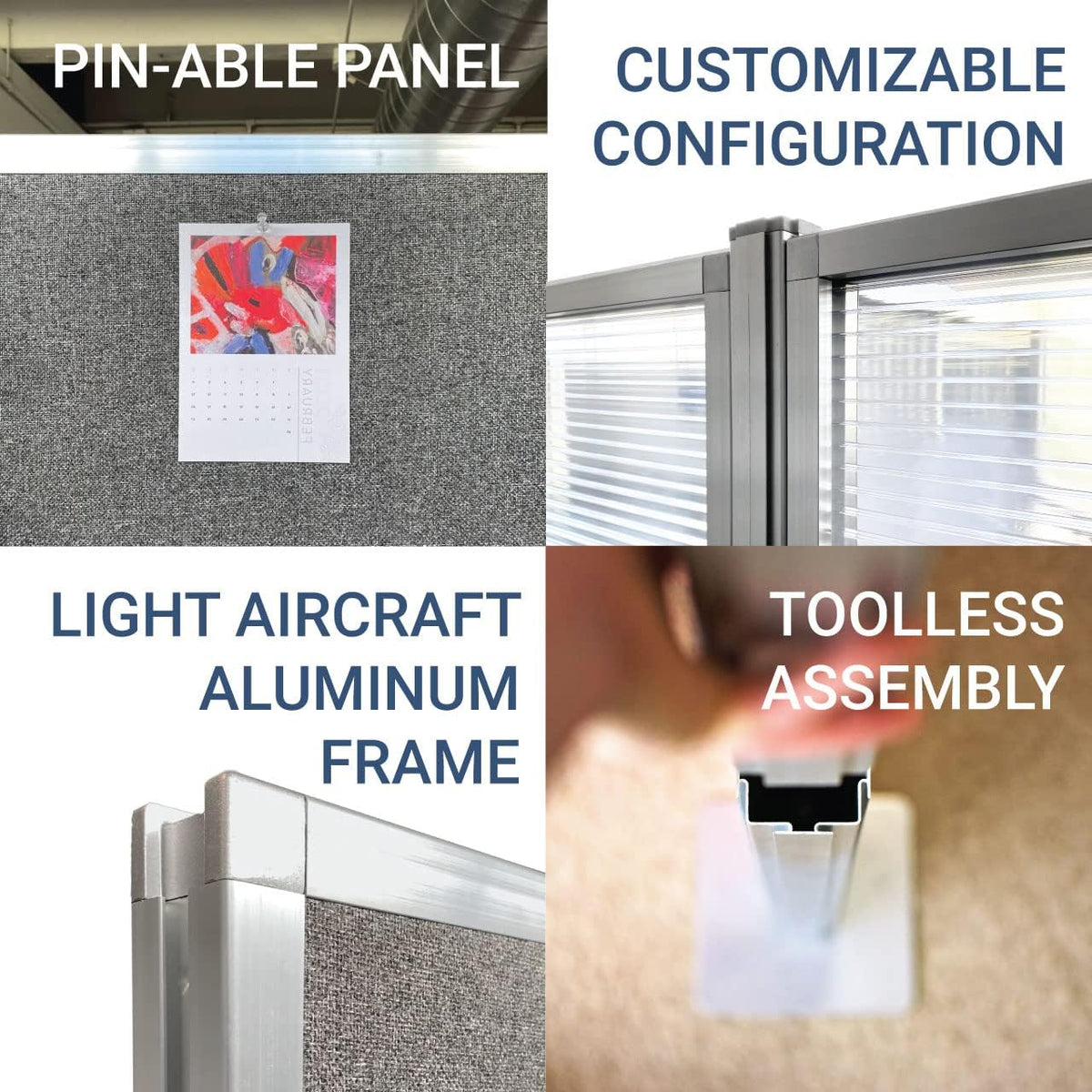 Electric Cubicle Privacy Panels B462012