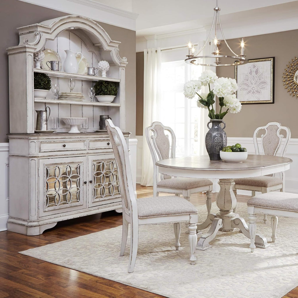 White Hutch & Buffet I424