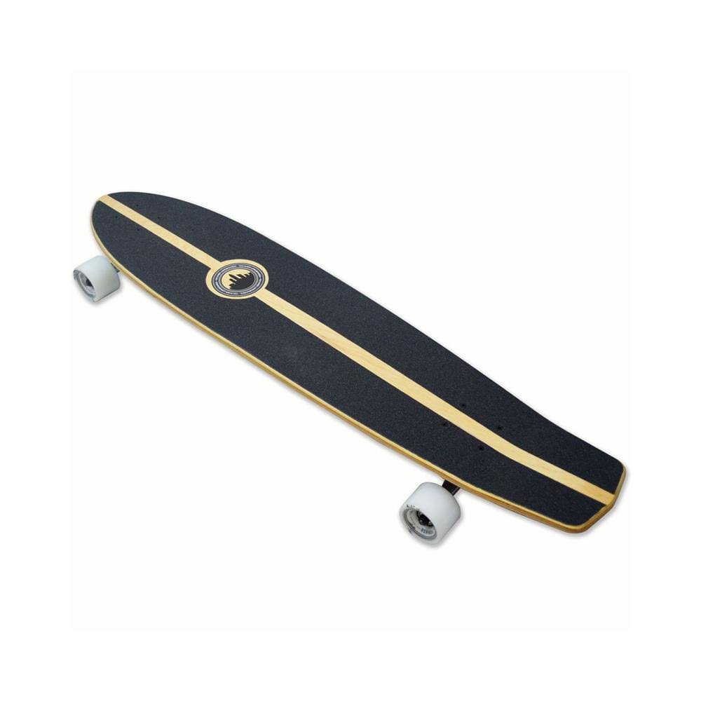 White Slimkick Longboard Complete Z392
