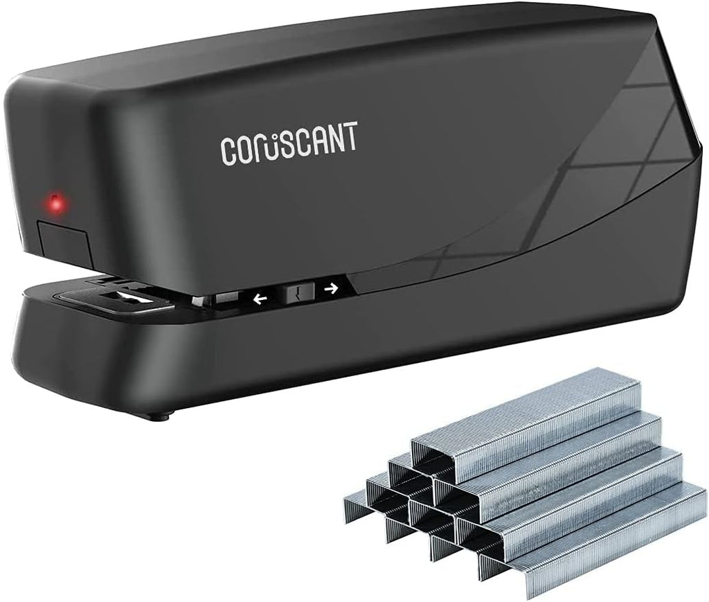 Electric Stapler, 25 Sheet Capacity, AC or Battery Powered H37267