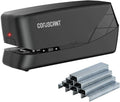 Electric Stapler, 25 Sheet Capacity, AC or Battery Powered H37267