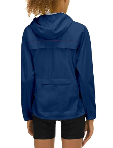 Women's Rain Cycling Stretch Jacket with Hood L497