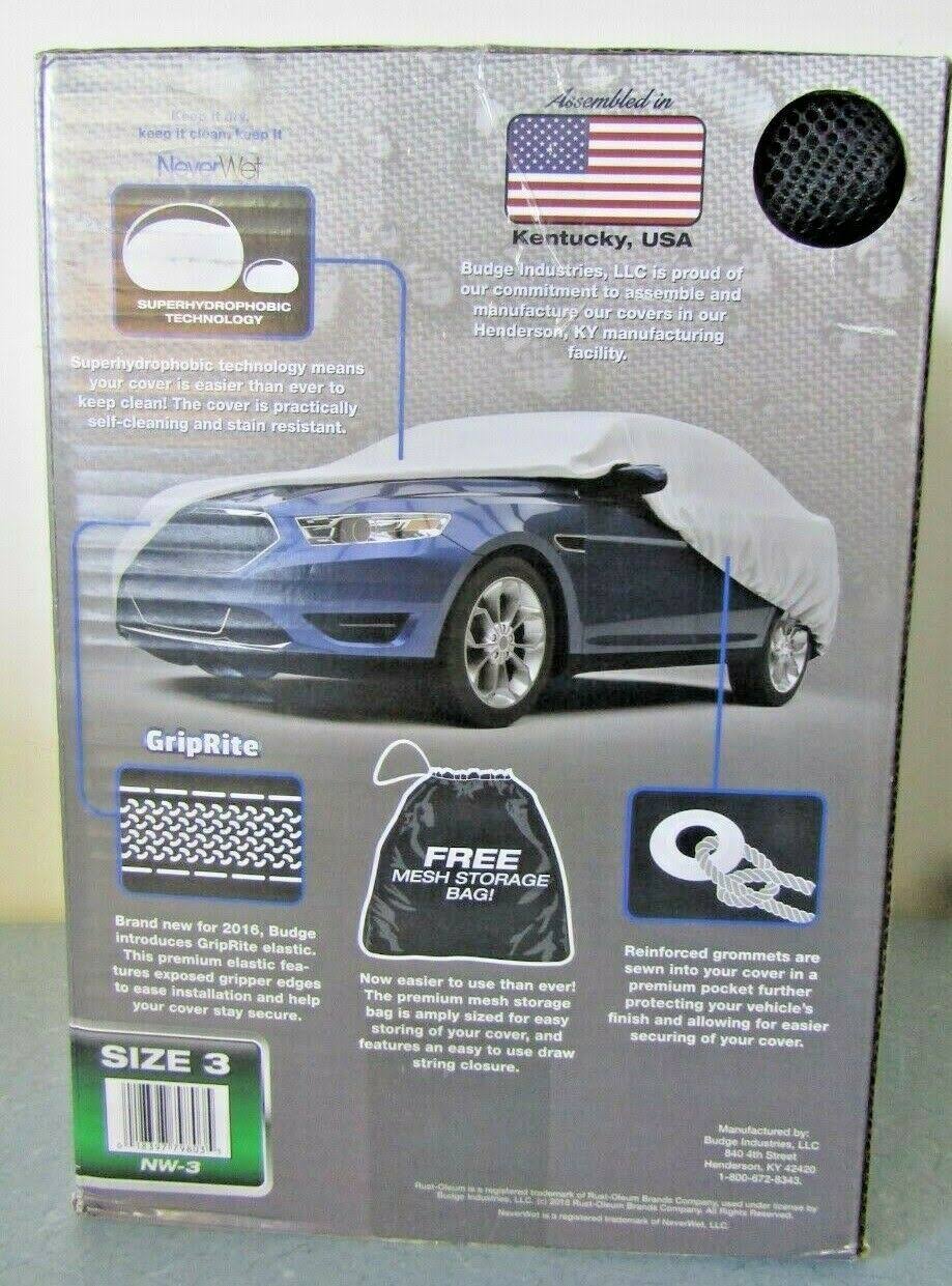 Gray Car Cover K7971