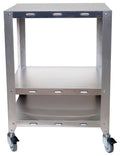 Heavy-Duty 2-Oven Stand with Wheels I814025