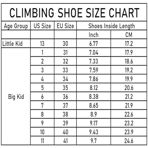 Kids Rock Climbing Shoes Bouldering Shoes Climbing Child Rock Shoe X662885