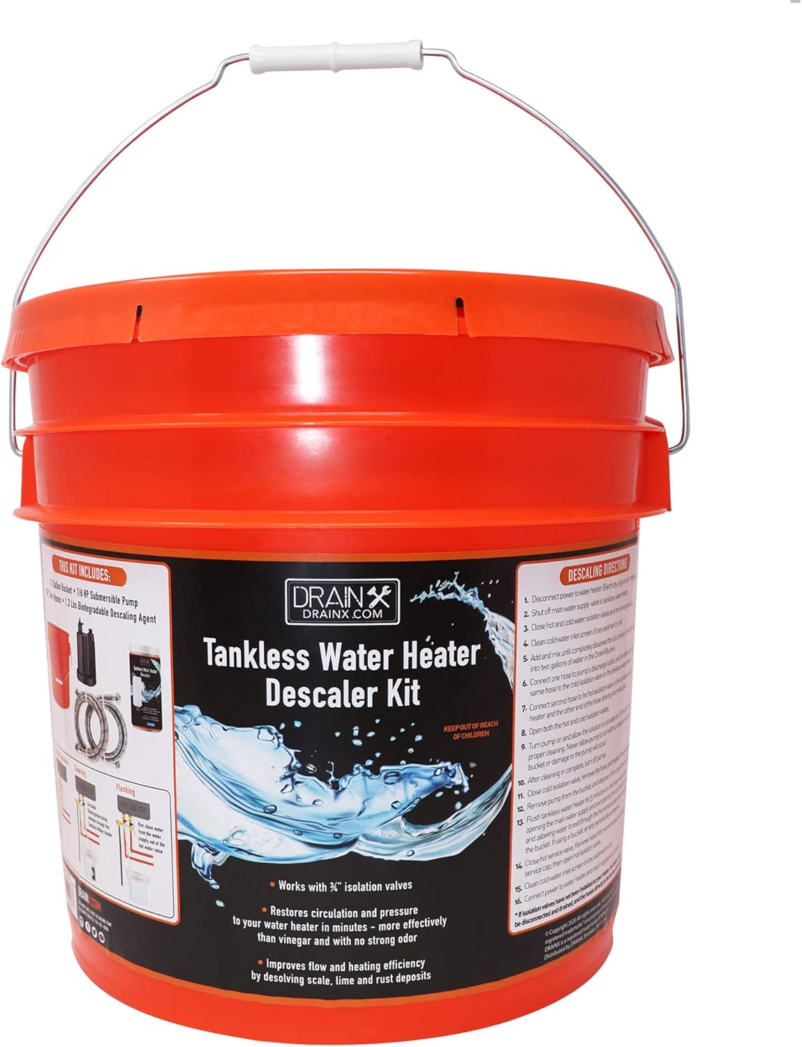 Tankless Water Heater Descaler Kit S18362