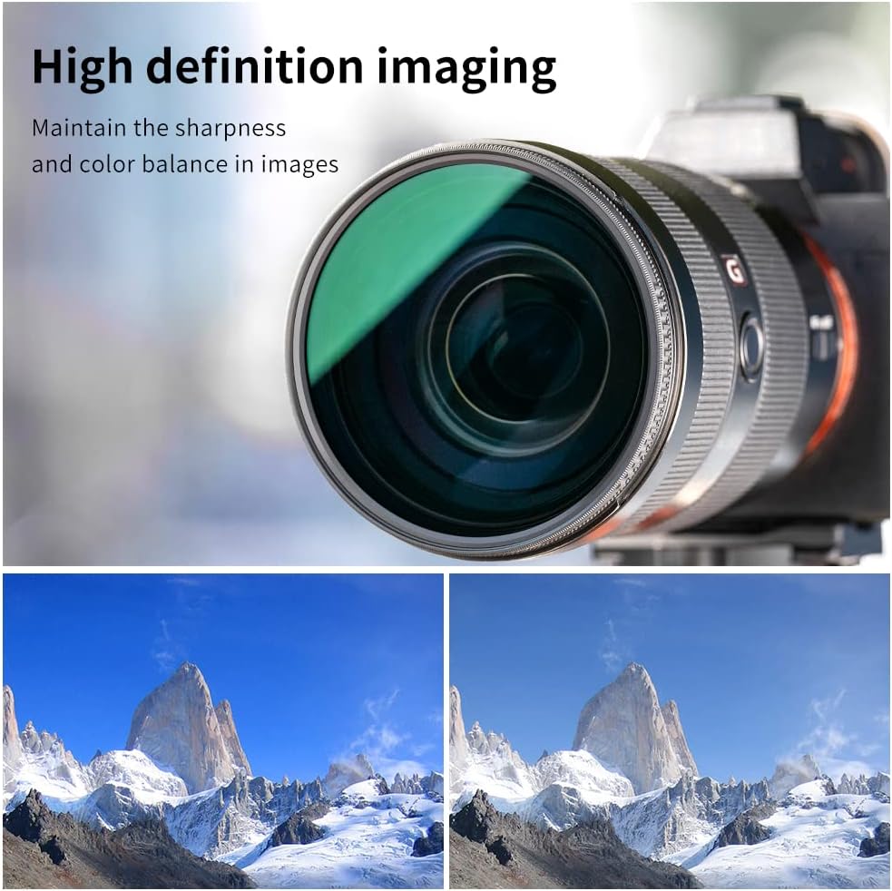 52mm Circular Polarizer Filter with Multi-Layer Coatings B214