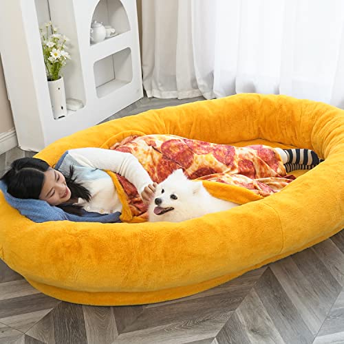 XXXXXXL Dog Bed with Matching Blanket D2985