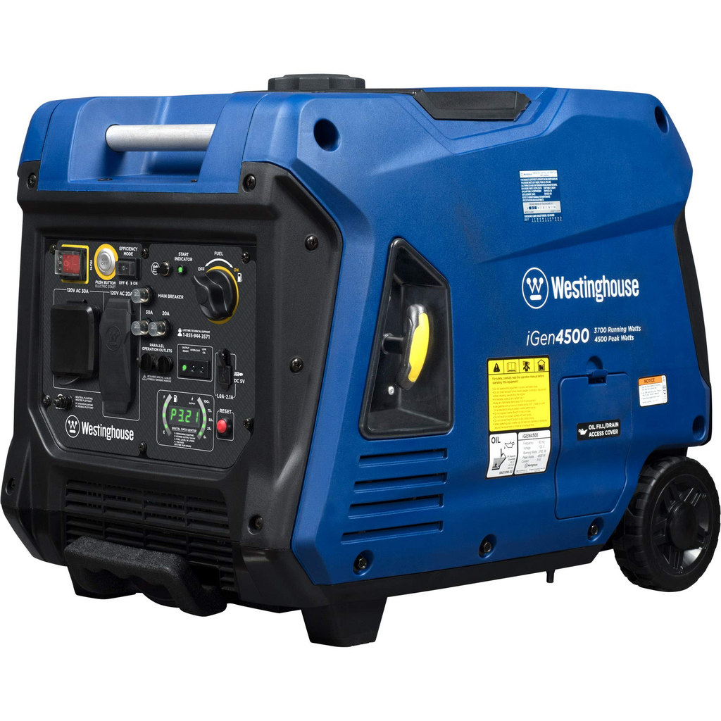 4500 Watt Portable Inverter Generator with Remote Electric Start K6334