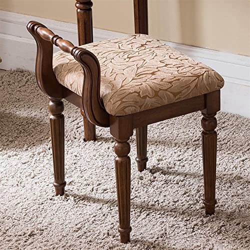 Vanity Stool Chair with Backrest Y705