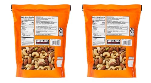 Unsalted Mixed Nuts 2.5 lb, 2 Pack L494