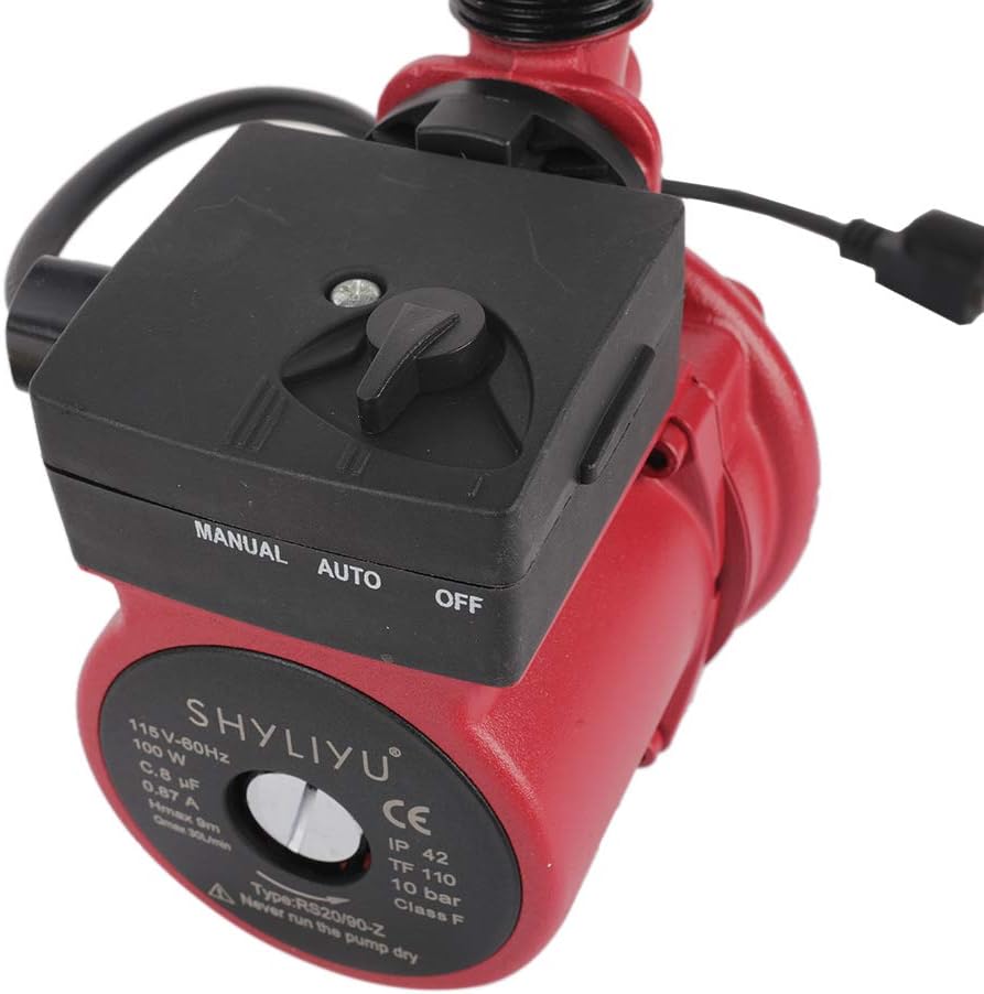 115V/60Hz 1 inch Cast Iron Pressure Booster Pump A936